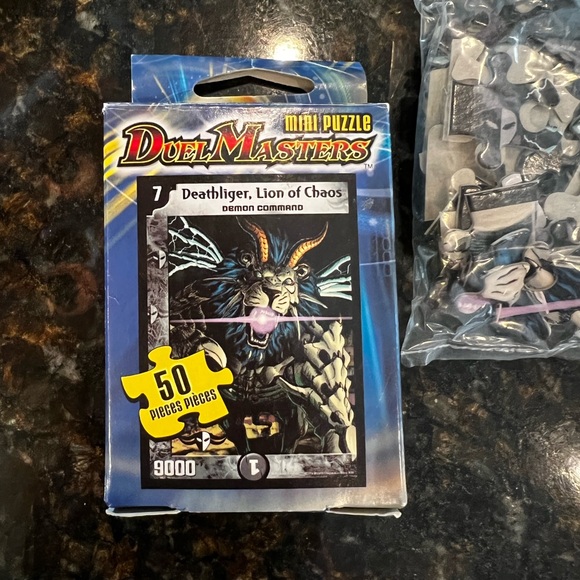 NEW Rare Duel Masters Deathliger, Lion of Chaos Mini Puzzle - Picture 1 of 6